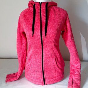 RBX Zip Up Sweatshirt / S / Sherpa Lined / EUC / Barbiecore / Active Hooded Zip